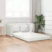 Sofa lova 110cm Balta Dirbtinė Oda
