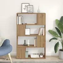 TV staliukas TV spintelių komplektas 80 x 24 x 125 cm Ruda Apdirbta mediena