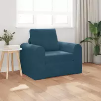 Sofa lova Mėlyna 98 x 71 x 83 cm Aksomas