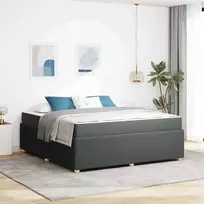 Lovos rėmas Tamsiai pilka 180 x 200 cm audinys