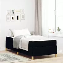 Lova Lovos rėmas Juoda 80 x 200 cm audinys