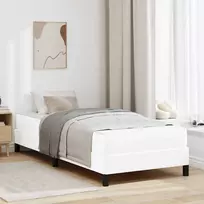 Lova Lovos rėmas su čiužiniu Švari balta 80 x 200 cm audinys