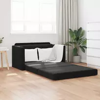 Sofa lova Juoda 124 x 71 x 78 cm Aksomas