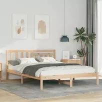 Lovos rėmas Ruda 150 x 200 cm Kietos pušies mediena