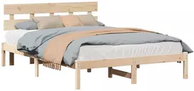 Lovos rėmas Ruda 150 x 200 cm Pušies medienos masyvas