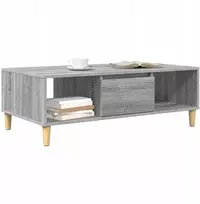 Kavos staliukas Pilkas Sonoma 102 x 55 x 35 cm Apdirbta mediena