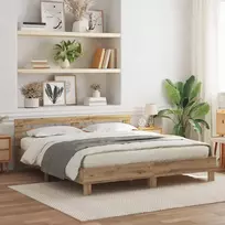 Lovos rėmas Amatininkų ąžuolas 180 x 200 cm Apdirbta mediena