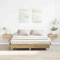 Lovos rėmas be čiužinio, artisano ąžuolo, 150x200 cm