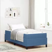 Lova Lovos rėmas su čiužiniu Mėlyna 80 x 200 cm audinys