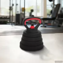 4-in-1 svorių rinkinys: hantelis, štanga, kestutis 30 kg