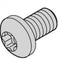 SCHROFF Varžtas su kryžminėmis galvutėmis, Torx, M2,5 x 6, 100 vnt.
