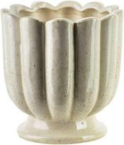 Mondex Since 1986 EVAM BEIGE taurė-vaza 15,5x15,15x15,5 cm