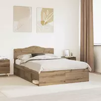 Lovos rėmas Artisano ąžuolo 150 x 200 cm Kietos pušies mediena