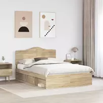 Lovos rėmas Sonoma 140 x 190 cm Kietos pušies mediena
