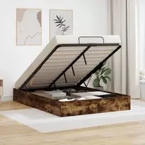 Lova Otomano lovos rėmas Dūminio ąžuolo 135 x 190 cm