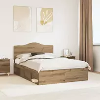 Lovos rėmas Meistrų ąžuolas 140 x 190 cm Kietos pušies mediena