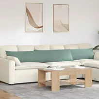 Sofa Pagalvės 2 vnt. Jūrinė žalia 200 x 40 cm Kordūrinis audinys