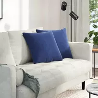 Sofa Pagalvės 2 vnt. Policijos mėlyna 45 x 45 cm
