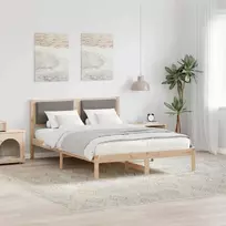 Lovos rėmas Tortora 150 x 200 cm Kietos pušies mediena