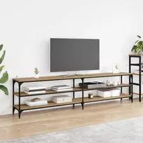 TV staliukas Televizoriaus spintelė 200 x 30 x 50 cm Amatininkų ąžuolas