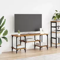 TV staliukas Televizoriaus spintelė Senovinis medis 102 x 35 x 45,5 cm
