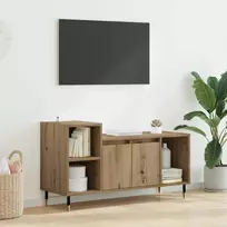TV staliukas Televizoriaus spintelė 100 x 35 x 55 cm Amatininkų ąžuolas