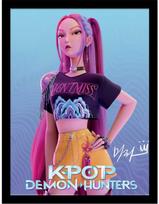 Nuotraukų rėmelis Pyramid KPop Demon Hunters Mira Framed print