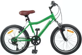 Vaikų Dviratis 24 Colių 6-Speed 8-12 metų Žalia