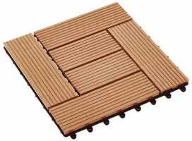 Terasinė Plytelė 11 pcs Tikmedis 30 x 30 cm MPK