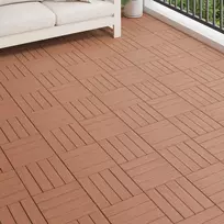 Terasinė Plytelė 11 pcs Šviesiai rudas 30 x 30 cm MPK