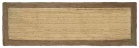 Kilimas Pilka 80 x 300 cm Džiutas