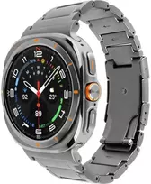 Fixed Dirželis titano do smartwatcha Samsung Galaxy Watch Ultra, natūralus titanas