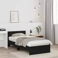 Lova Lovos Rėmas su Galvūgaliu Juodojo ąžuolo 80 x 200 cm