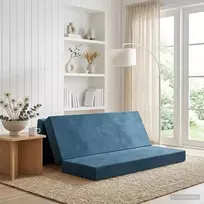 Čiužinys Sulankstomas Sofos Lova 200 x 67 x 45 cm Mėlyna