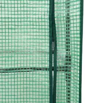 Sodo vazonas su šiltnamio dangčiu ir ratais Ruda PP