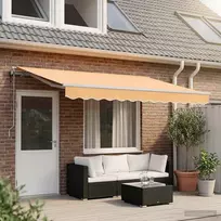 Ištraukiama markizė Smėlio 600 × 300 cm Audinys ir aliuminis