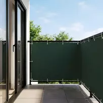 Balkono uždanga 150 x 300 cm Audinys su PU danga