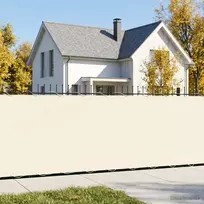 Balkono privatumo ekranas 150 x 300 cm Audinys su PU danga