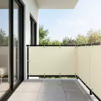 Balkono uždanga 150 x 700 cm Audinys su PU danga