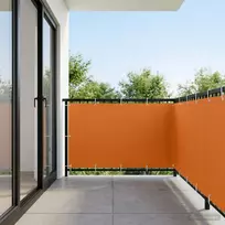 Balkono uždanga 150 x 700 cm Audinys su PU danga
