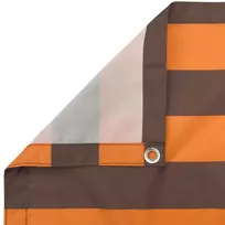 Balkono privatumo ekranas 180 x 200 cm Audinys su PU danga