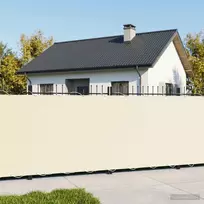 Balkono privatumo ekranas 12 x 15 m Audinys su PU danga