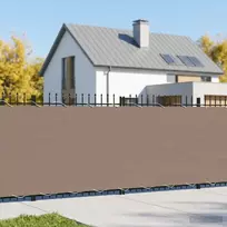 Balkono privatumo ekranas 200 x 500 cm Audinys su PU danga