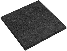 Kritimo apsaugos plytelės 6 vnt. Juoda 50 x 50 cm Guma