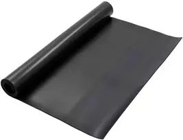 Grindų kilimėlis Juoda 1,2 x 2 m Guma
