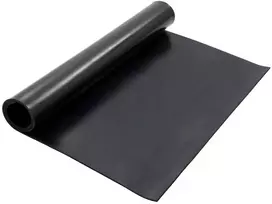 Grindų kilimėlis Juoda 1,2 x 2 m Guma