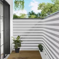 Balkono uždanga 150 x 200 cm Audinys su PU danga