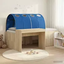 Lova Vaikų Aukštas Lovos Rėmas su Rašomuoju Stalu 3 vnt.