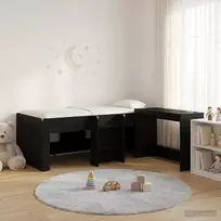 Lova Vaikų Aukštas Lovos Rėmas su Rašomuoju Stalu 2 vnt.