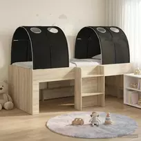 Lova Vaikiškas aukštas lovos rėmas su tuneliu 3 vnt.
